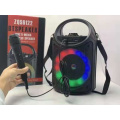 ZQS6122 New Style Mobile 4 Inch Outdoor Party Portable Ktvt Trolley Speaker With Led Light